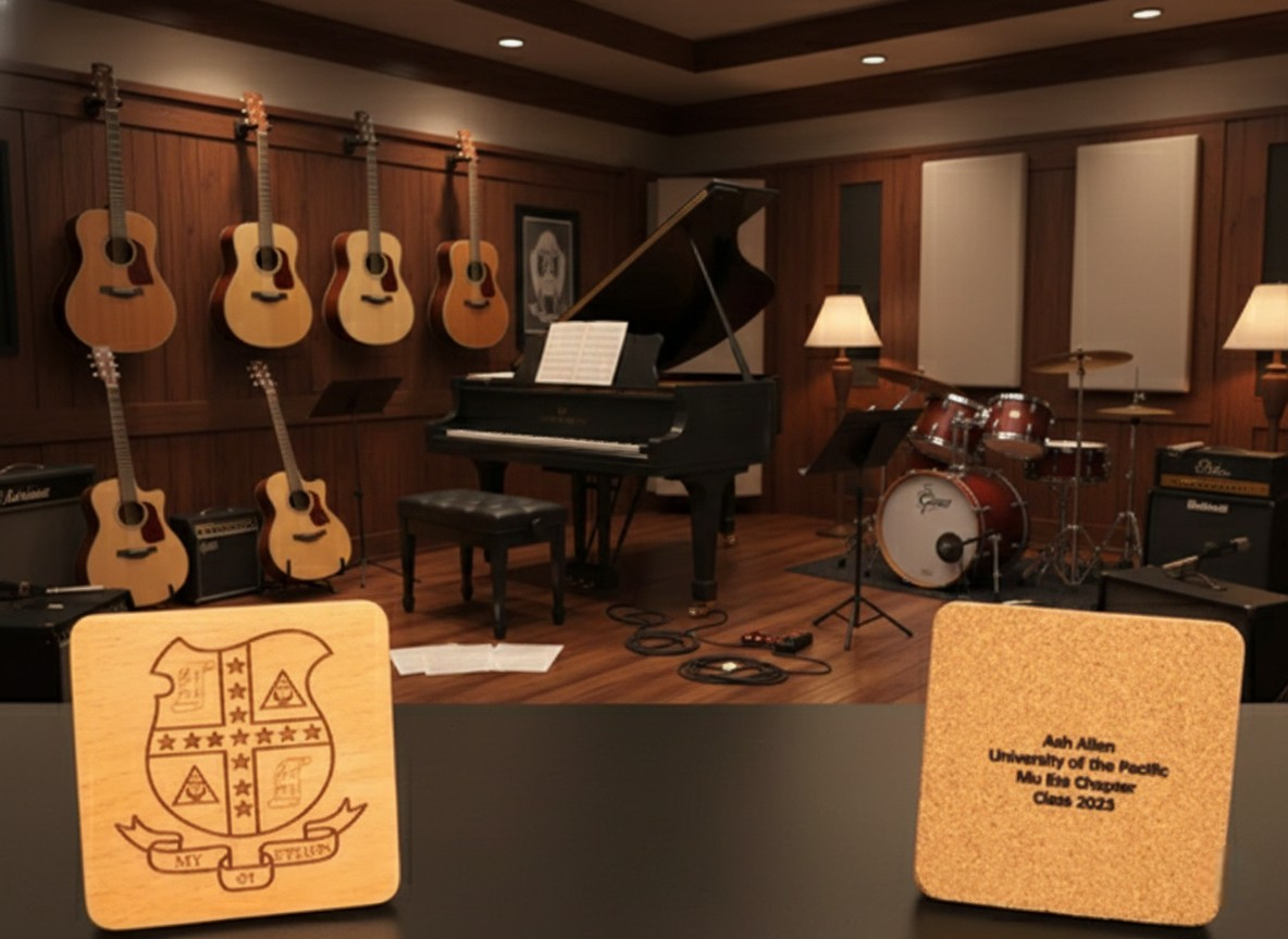 Mu Phi Epsilon (Set of 4-Crest)