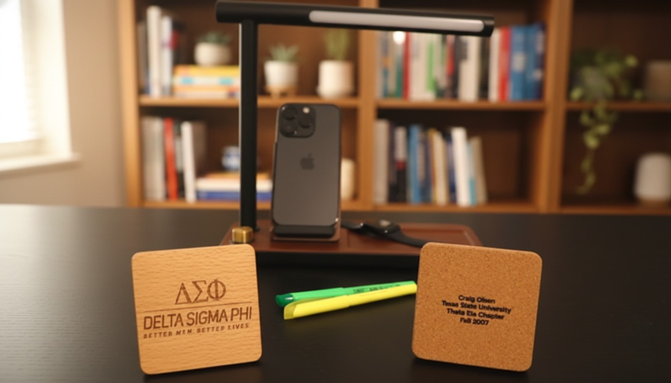 Delta Sigma Phi (Set of 4-Stacked Logo)