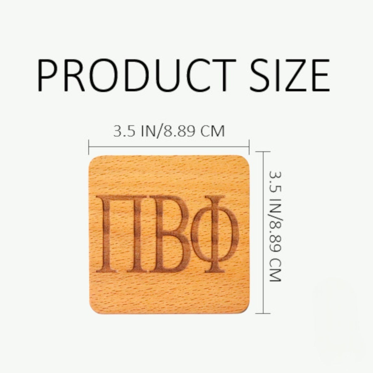 Pi Coaster Pi Beta Phi Coasters