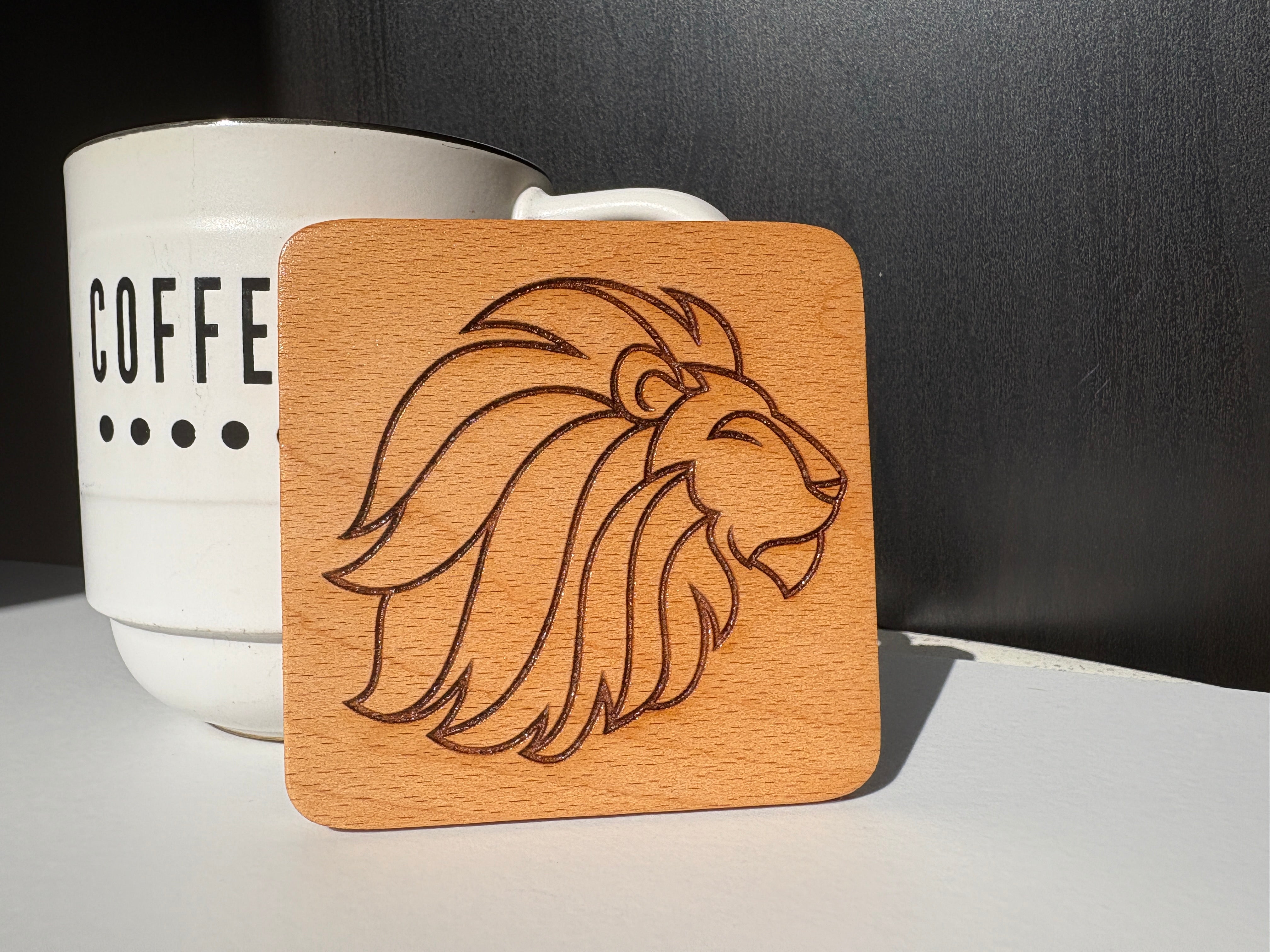 Alpha Delta Pi (Set of 4-Lion)