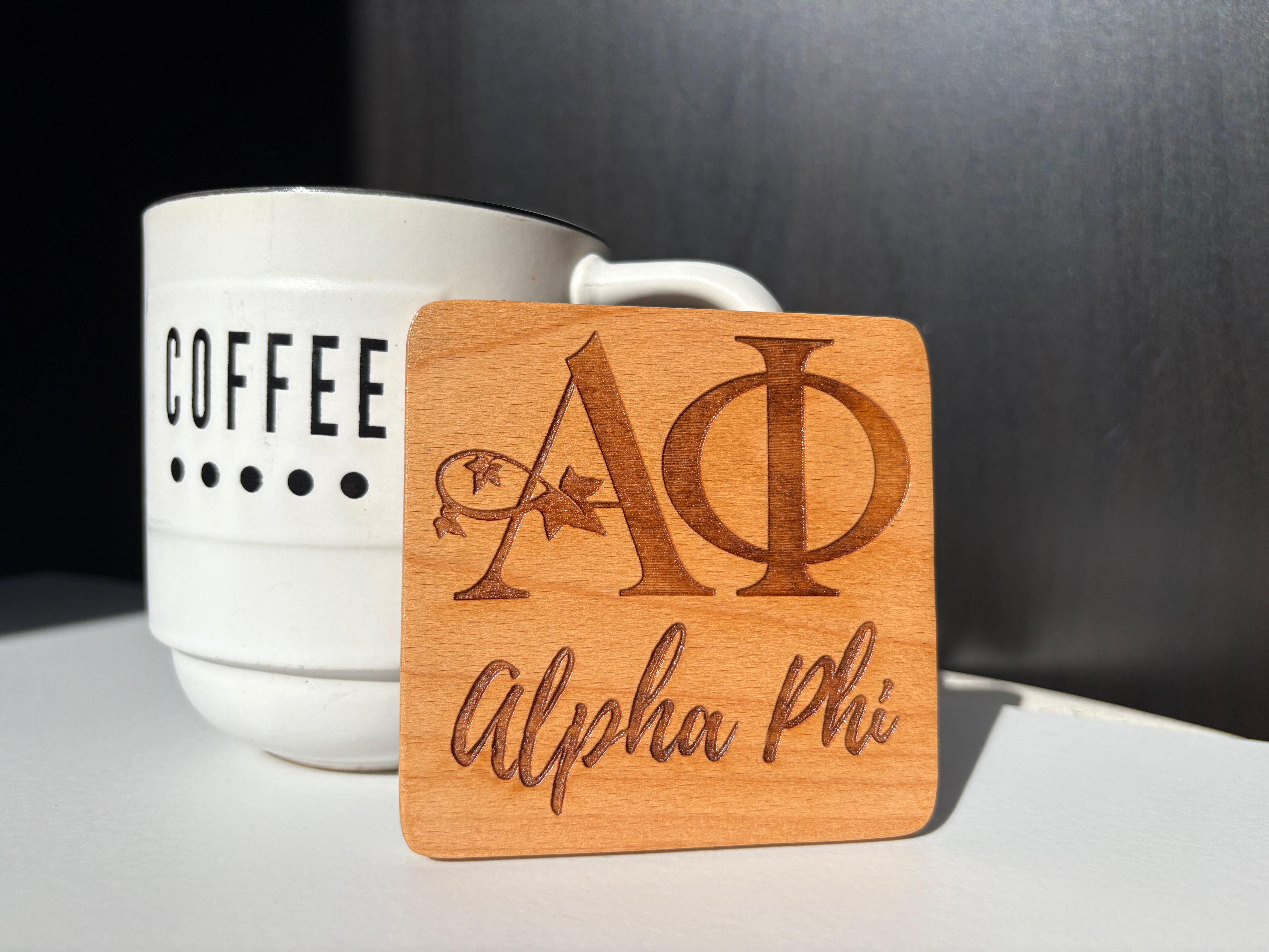 Alpha Phi (Set of 4-Playlist Font)