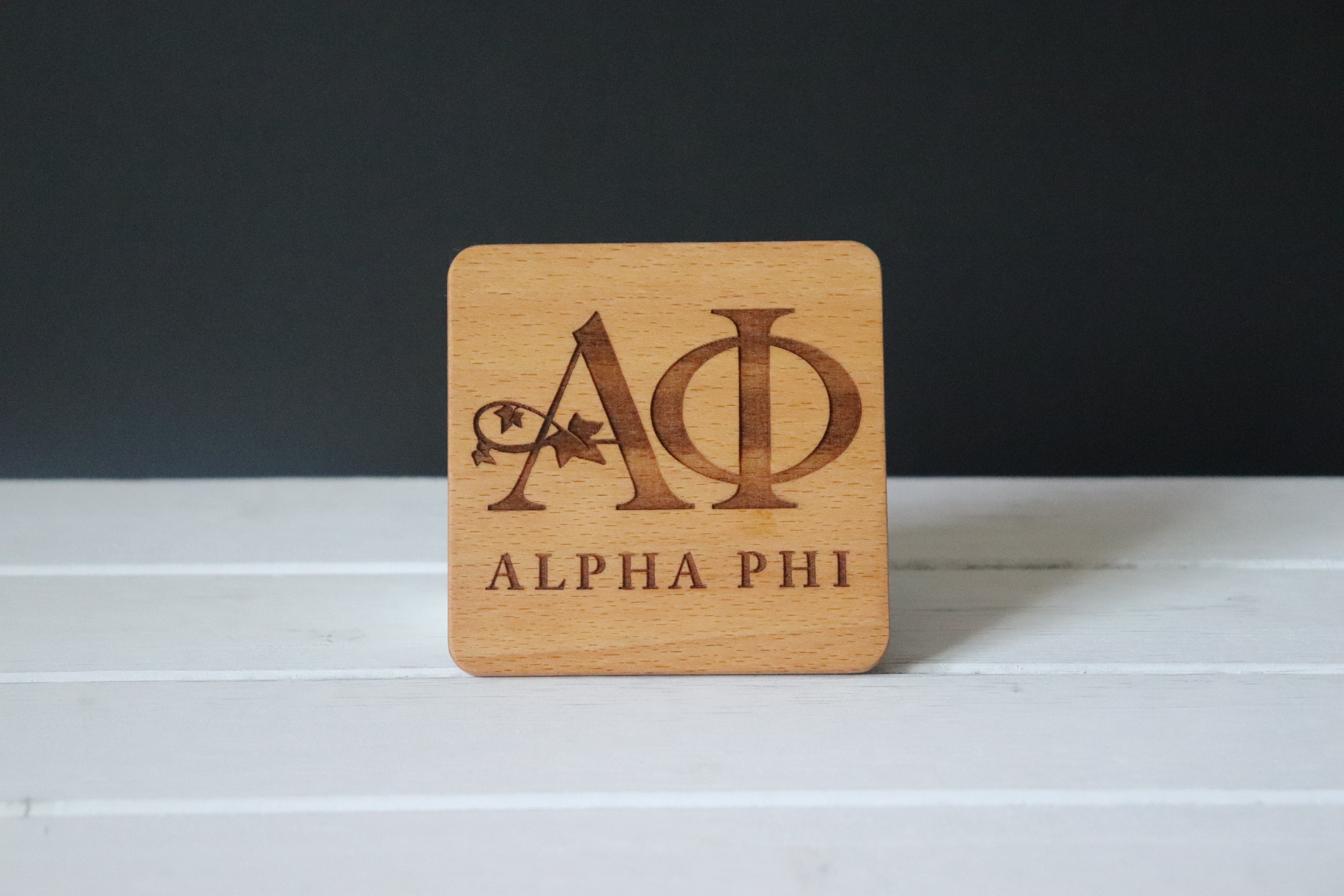 Alpha Phi (Set of 4-Full Logo)
