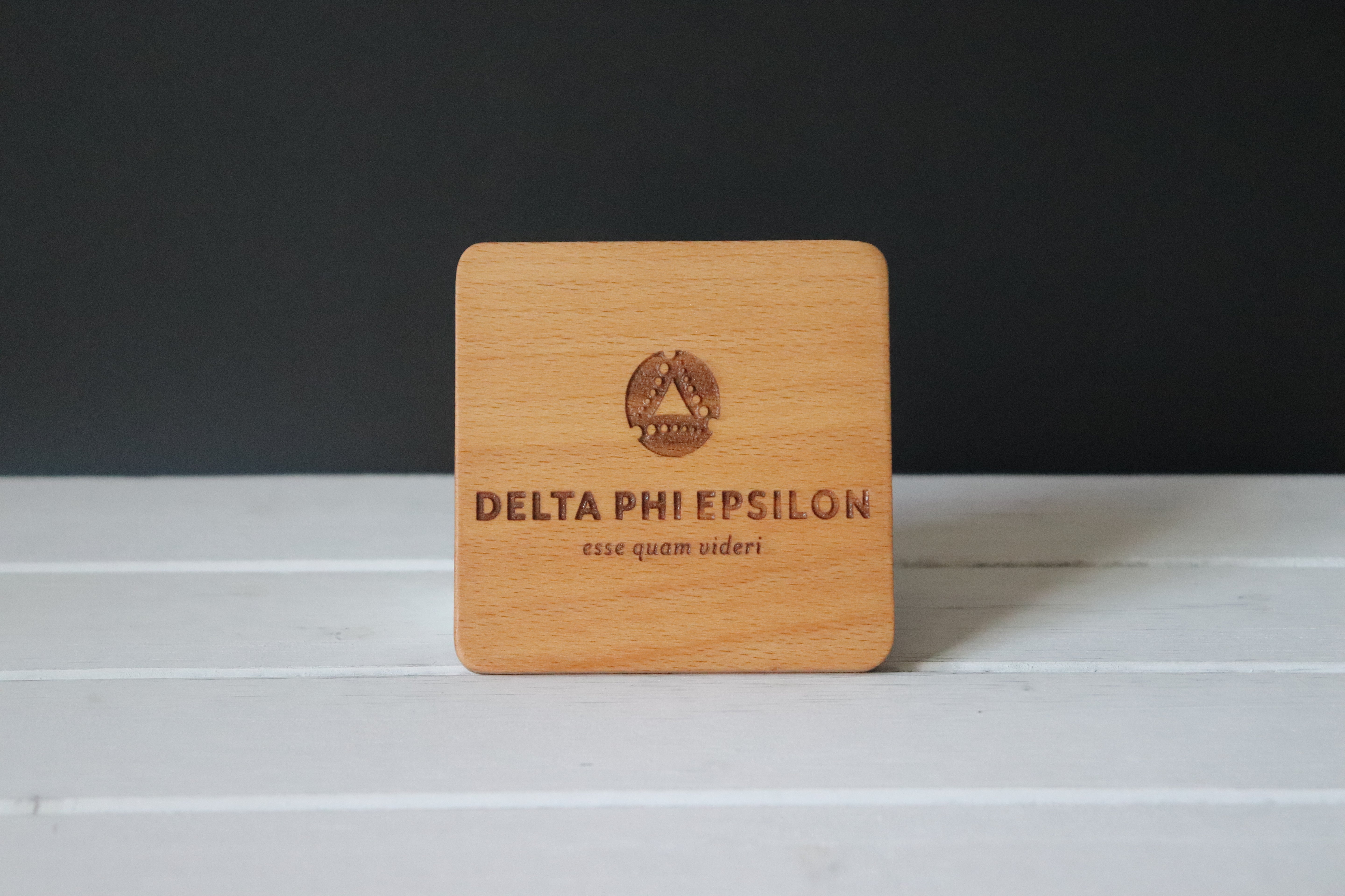 Delta Phi Epsilon (Set of 4-Stacked Logo)