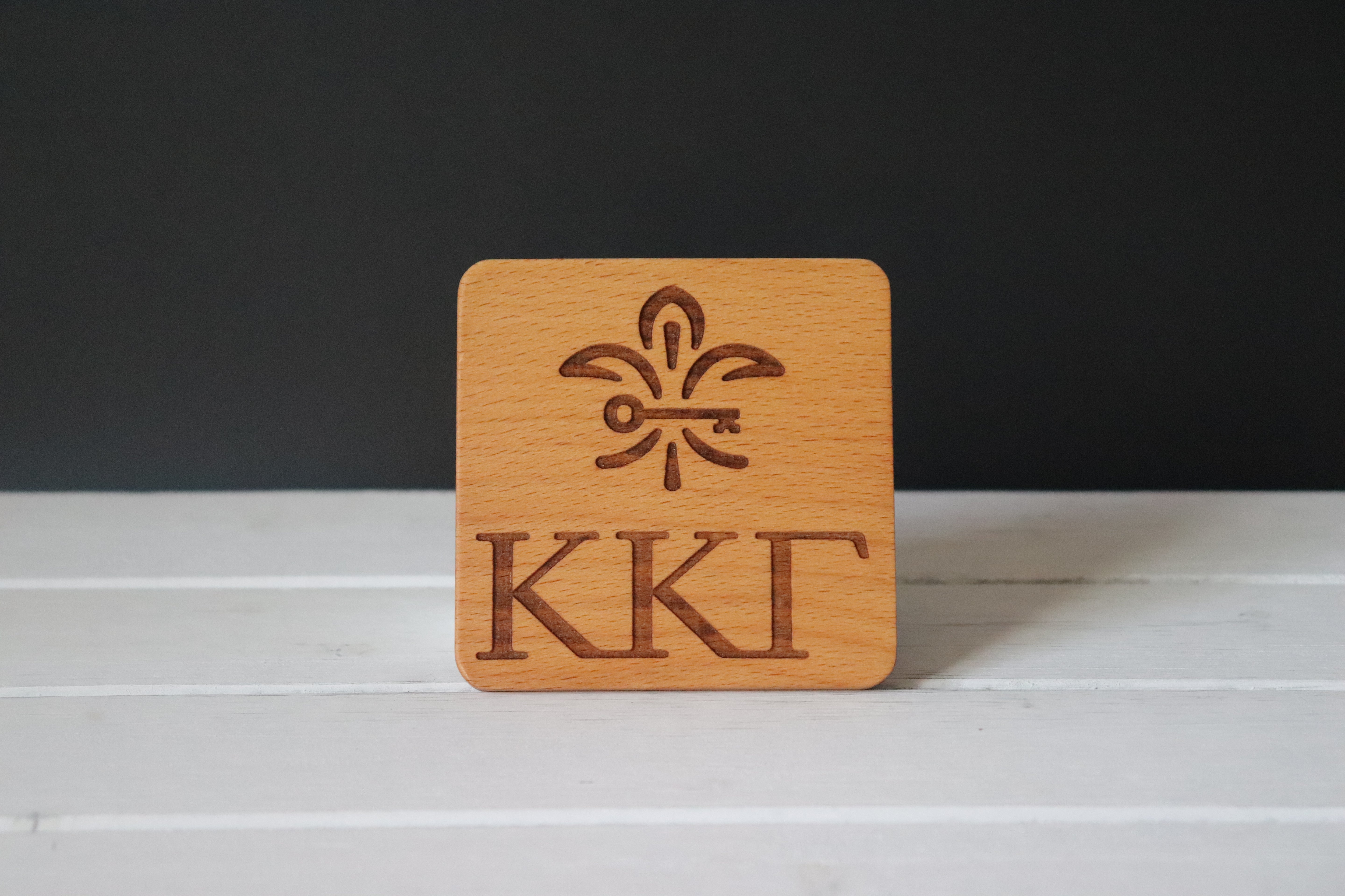 Kappa Kappa Gamma (Greek Letters Fleur De Key)