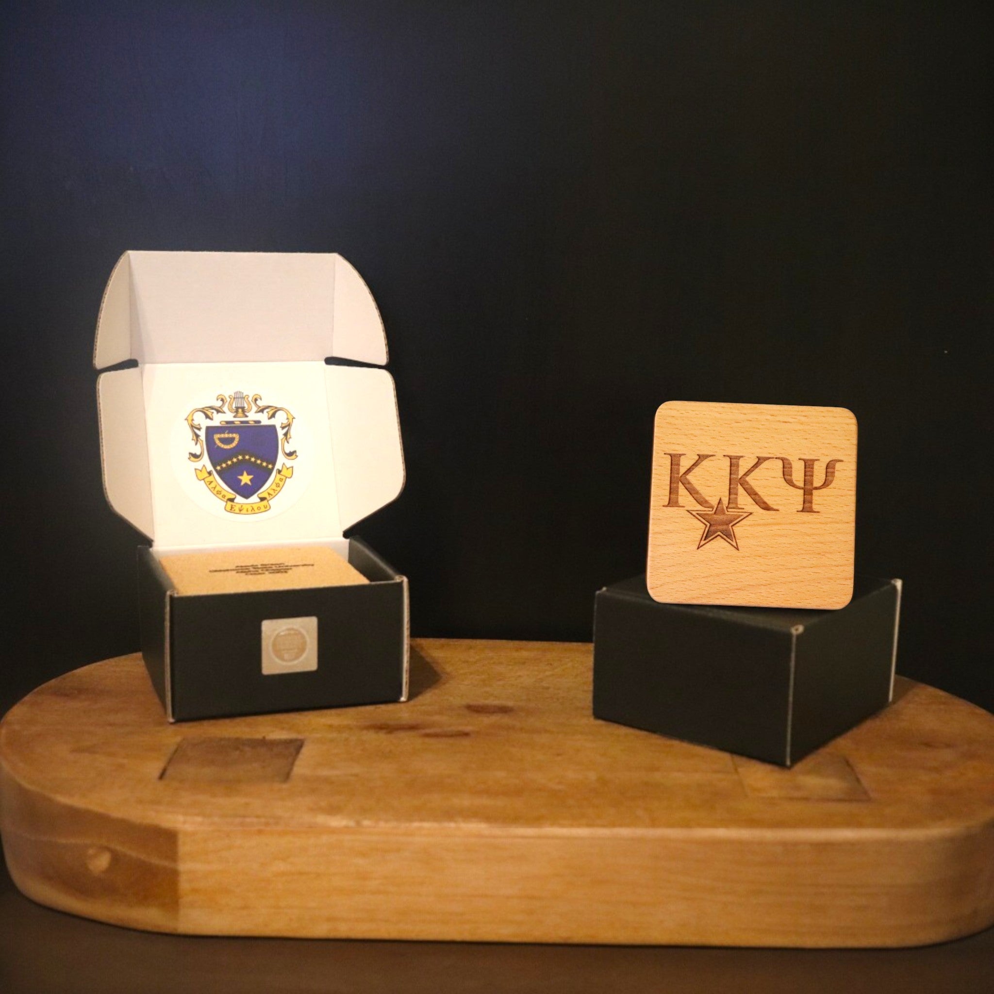 Kappa Kappa Psi (Greek Letters with Icon)