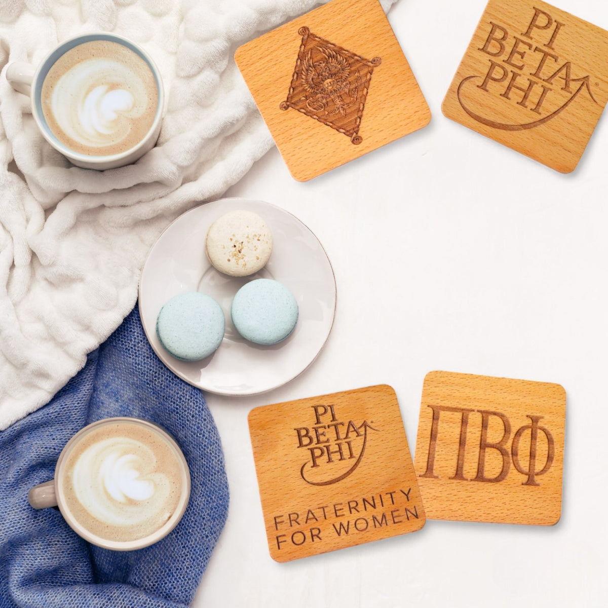 Pi Coaster Pi Beta Phi Coasters