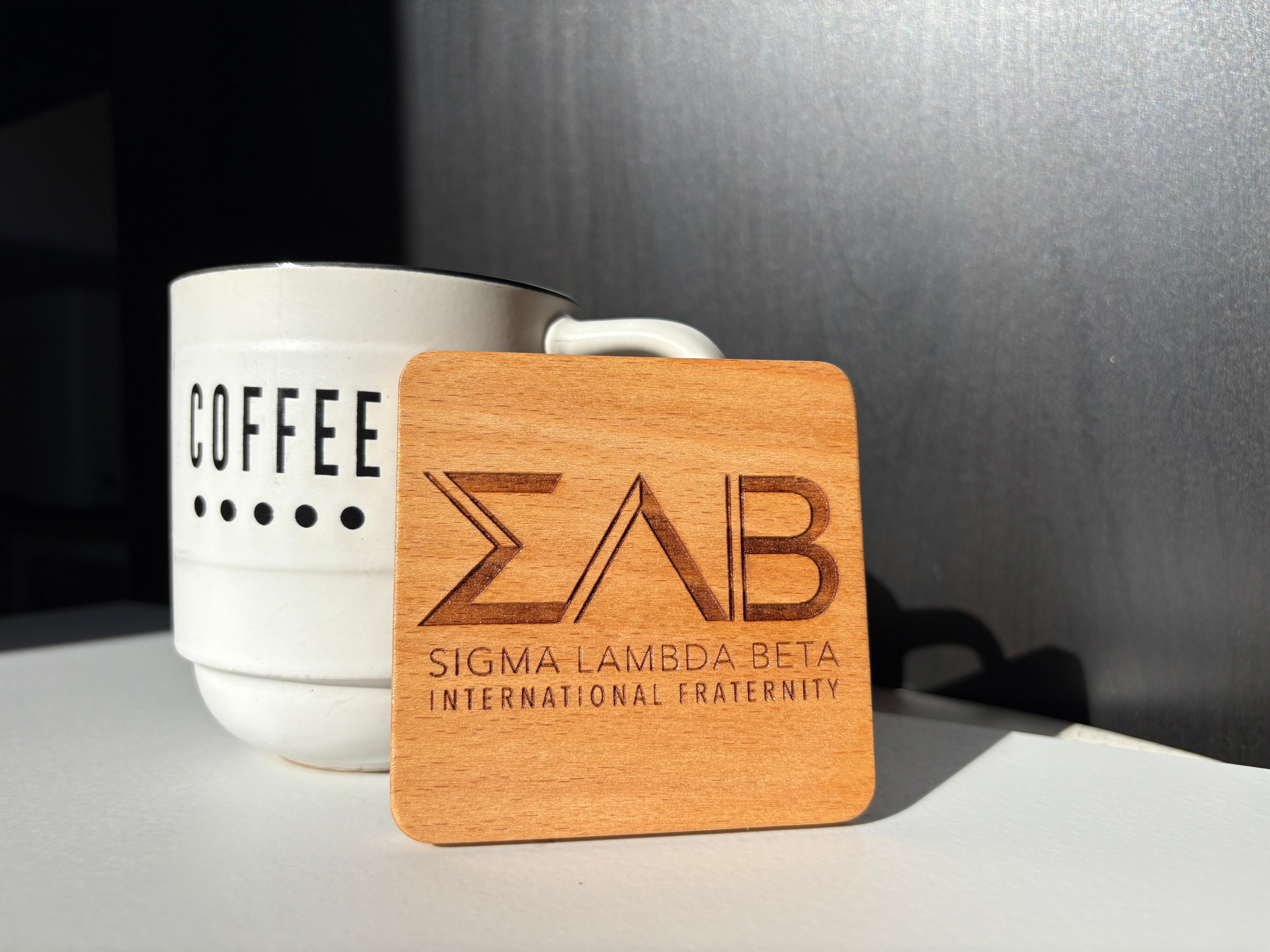 Sigma Lambda Beta (Set of 4-SLB Logo)