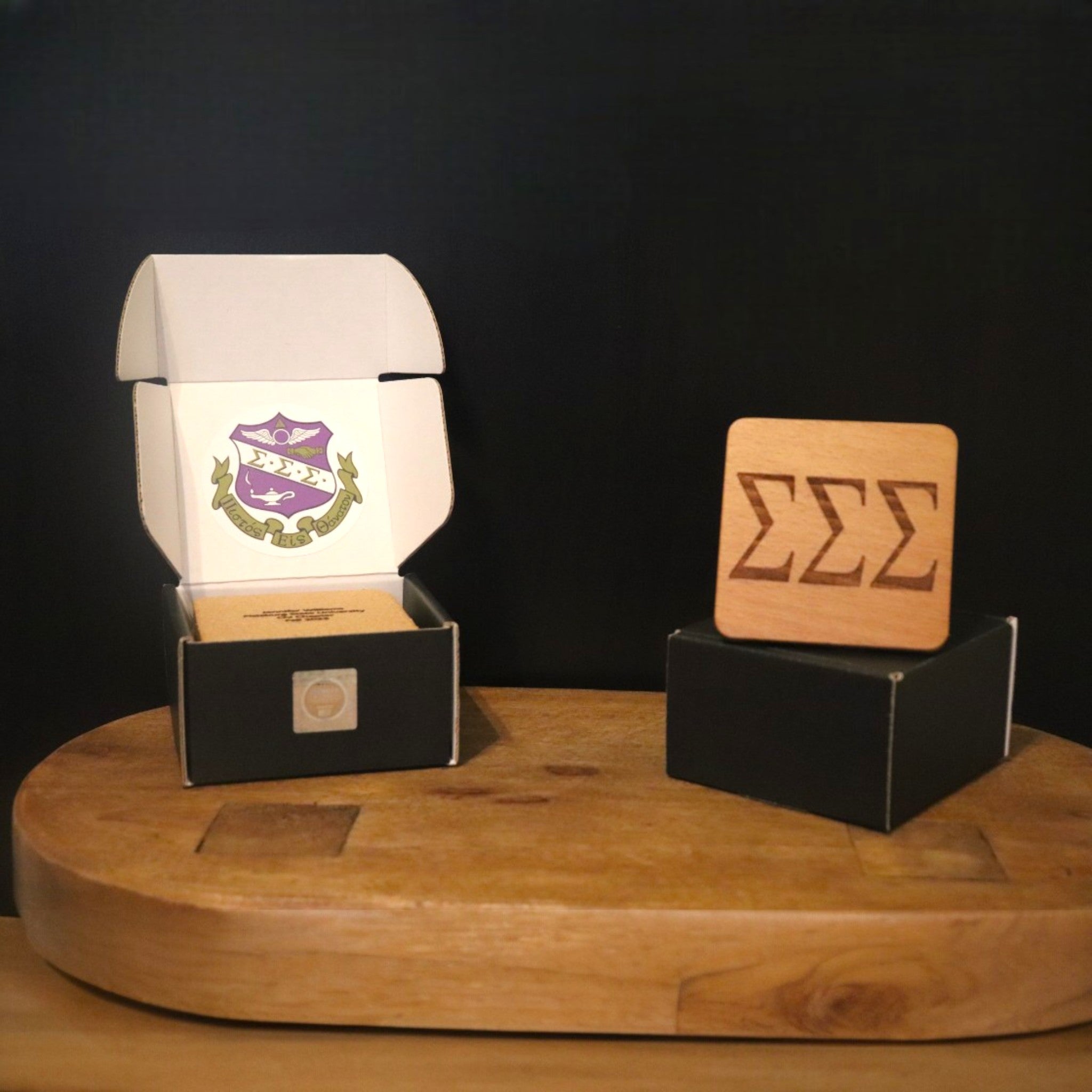 Sigma Sigma Sigma (Set of 4-Greek Letters)